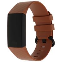 Fitbit Charge 3 & 4 Sport Wafel Band - Bruin Fitbit Charge 3 & 4 Sport Wafel Band - Bruin