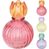 Home & Styling Kaarshouder met tulip 3 ass. kleur