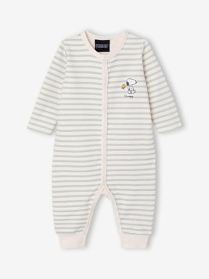 Babyslaappakje SNOOPY groen, gestreept