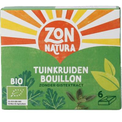 Zonnatura Fine herbstock bouillon zonder gist bio