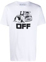 Off-White t-shirt à logo imprimé - Blanc - thumbnail