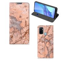 OPPO A53 | A53s | Standcase | Marmer Oranje