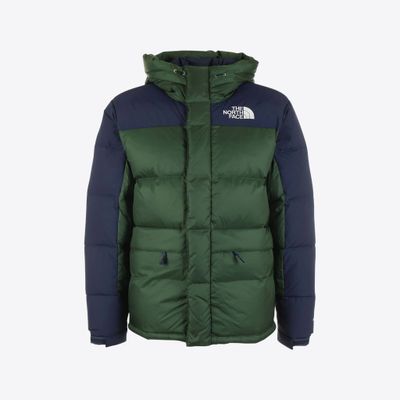 Parka Groen Blauw Dons Parka Groen Blauw Dons