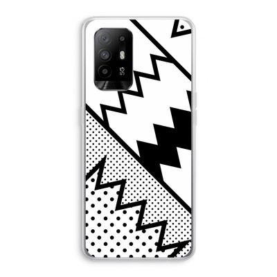 Pop Art #5: Oppo A94 5G Transparant Hoesje