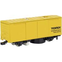 Tomytec H0-790 H0 railreinigingswagen geel Tomytec H0-790 H0 railreinigingswagen geel