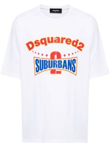 DSQUARED2 t-shirt Suburbans - Blanc