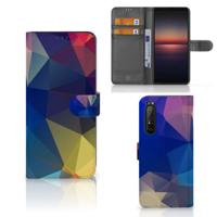 Sony Xperia 1 II | Book Case | Polygon Dark