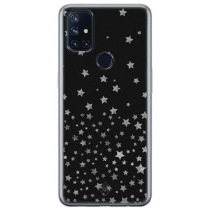 OnePlus Nord N10 5G siliconen hoesje - Falling stars