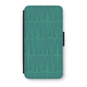 Swirls: iPhone XS Flip Hoesje