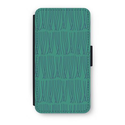 Swirls: iPhone XS Flip Hoesje
