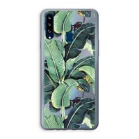 Bananenbladeren: Samsung Galaxy A20s Transparant Hoesje