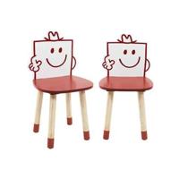 sweeek - Set van 2 kinderstoelen, Monsieur|Madame collectie - Monsieur