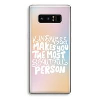 The prettiest: Samsung Galaxy Note 8 Transparant Hoesje
