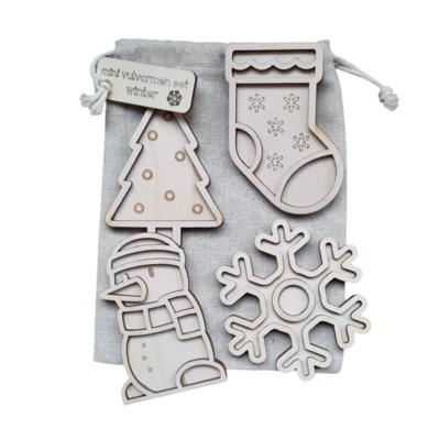 Kiddi Mini vulvormen set Winter Kiddi Mini vulvormen set Winter