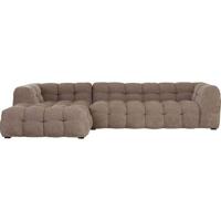 Kare Design Salamanca hoekbank - bruin - links Kare Design Salamanca hoekbank - bruin - links