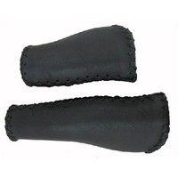 Velo handvat leer ergo 92/135mm zwart