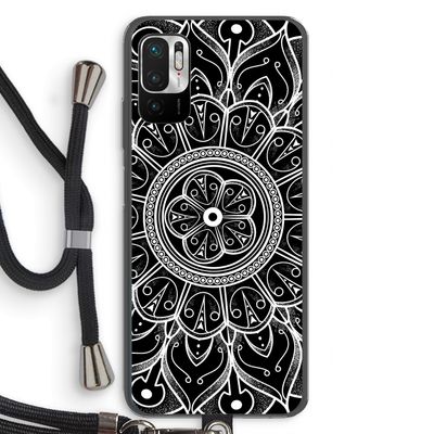 Roses Are Red: Xiaomi Redmi Note 10 5G Transparant Hoesje met koord