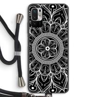 Roses Are Red: Xiaomi Redmi Note 10 5G Transparant Hoesje met koord