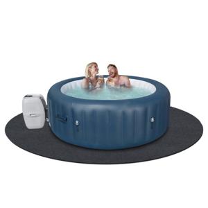 VEVOR zwembadonderlegger 500 g/m² whirlpoolmat 2032 x 2 mm vloerzeil vilt & PE vloerbescherming ondervloermat beschermmat vloerplaat vloerbeschermingszeil zwembadtapijt viltmat vloermat