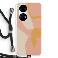 Bikini body: Huawei P50 Transparant Hoesje met koord Bikini body: Huawei P50 Transparant Hoesje met koord