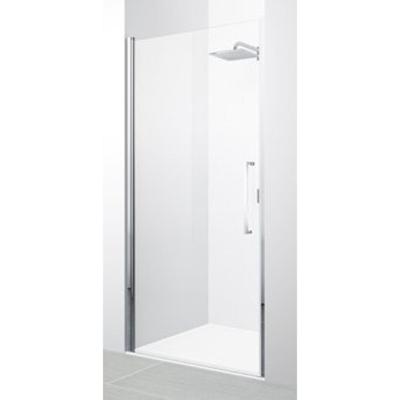 Novellini Young 2.0 1B draaideur voor nis 57/61x200cm zwart/helder y21b57-1h