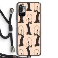 Pop Some Kim: Xiaomi Redmi Note 10 5G Transparant Hoesje met koord