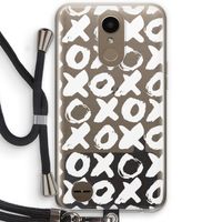 XOXO: LG K10 (2017) Transparant Hoesje met koord