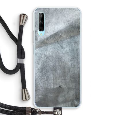 Grey Stone: Huawei P Smart Pro Transparant Hoesje met koord