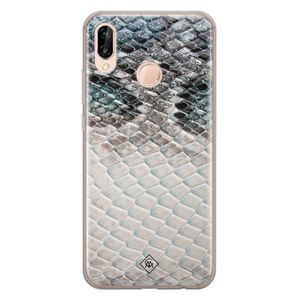 Huawei P20 Lite siliconen hoesje - Oh my snake