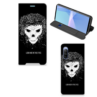 Mobiel BookCase Sony Xperia 10 III Skull Hair - thumbnail