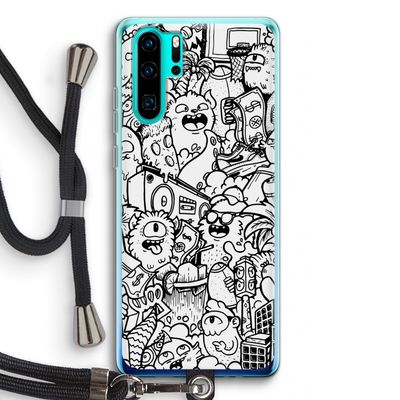 Vexx City #2: Huawei P30 Pro Transparant Hoesje met koord
