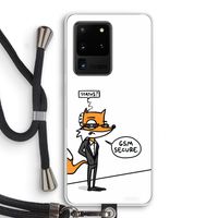 GSM secure: Samsung Galaxy S20 Ultra Transparant Hoesje met koord