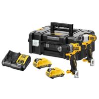 DeWALT DCK2110L2T Accu Combiset 10.8V 3.0AH XR Li-ion DCD710 + DCF815 in TSTAK DeWALT DCK2110L2T Accu Combiset 10.8V 3.0AH XR Li-ion DCD710 + DCF815 in TSTAK