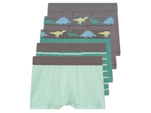 lupilu 5 jongens boxers (110/116, Grijs/groen)