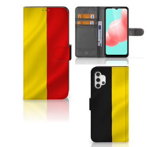 Samsung Galaxy A32 5G Bookstyle Case Belgische Vlag