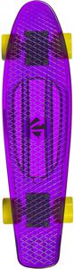 Choke Juicy Susi Clear Purple skateboard 57 cm geel