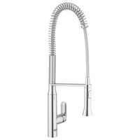 GROHE K7 Keukenkraan - hoog - 2 straalsoorten - met profesionele handdouche - chroom 32950000 - thumbnail