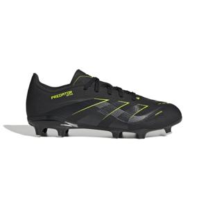 adidas Predator League Gras / Kunstgras Voetbalschoenen (MG) Kids Zwart Donkergrijs Neongeel