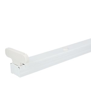 10x LED armatuur 120 cm IP20 voor droge ruimtes dubbele uitvoering geschikt voor twee buizen