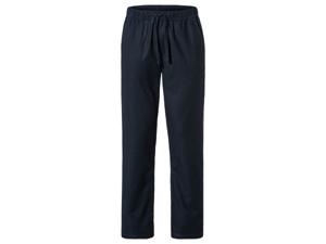 LIVERGY Heren vrijetijdsbroek Straight Fit (46, Marineblauw)