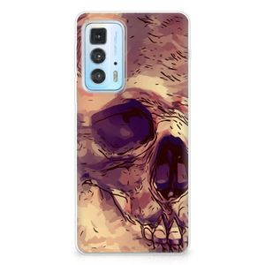 Silicone Back Case Motorola Edge 20 Pro Skullhead