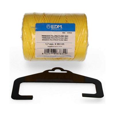Gevlochten streng EDM 87834 Geel Polypropyleen