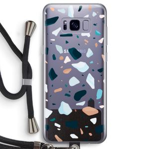 Terrazzo N°13: Samsung Galaxy S8 Transparant Hoesje met koord