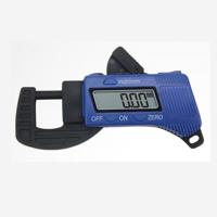 Plastic elektronische digitale dikte gauge professionele bouw hulpmiddelen (blauw)