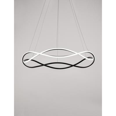 Lyora Design hanglampJinal zwart Ø 80cm - 9348103