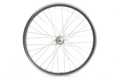 Weinmann DP18 Fixed Gear Achterwiel - Zilver Weinmann DP18 Fixed Gear Achterwiel - Zilver