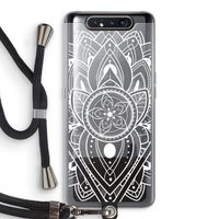 It's Complicated: Samsung Galaxy A80 Transparant Hoesje met koord