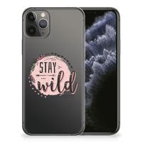 Apple iPhone 11 Pro Telefoonhoesje met Naam Boho Stay Wild - thumbnail