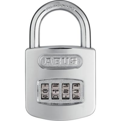 ABUS 4 cijferig hangslot - 160/50 - 50 mm - dubbel vergrendeld