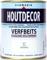 Houtdecor 619 wit 750 ml - Hermadix